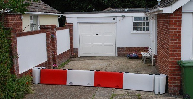 Temporary Flood Barriers in Broughton